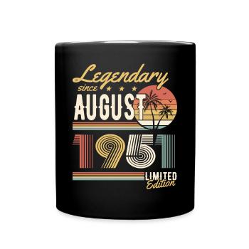 Légendaire depuis août 1951 Edition Limitée - Mug uni - noir - Devant