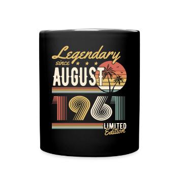 Légendaire depuis août 1961 Edition Limitée - Mug uni - noir - Devant
