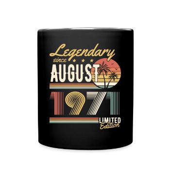 Légendaire depuis août 1971 Édition limitée - Mug uni - noir - Devant