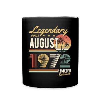 Légendaire depuis août 1972 Edition Limitée - Mug uni - noir - Devant