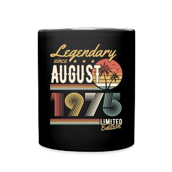 Légendaire depuis août 1975 Édition limitée - Mug uni - noir - Devant