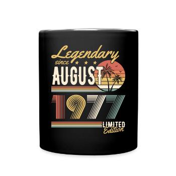 Légendaire depuis août 1977 Édition limitée - Mug uni - noir - Devant