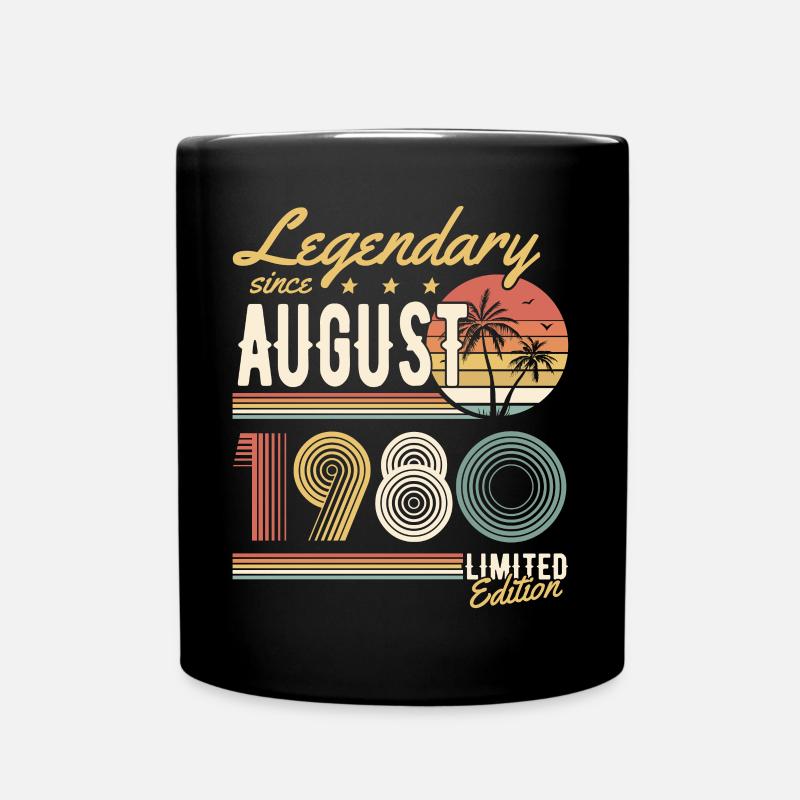 Legendary Since August 1980 Limited Edition - Tasse einfarbig - Schwarz