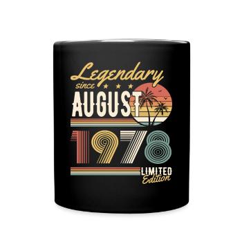 Légendaire depuis août 1978 Édition Limitée - Mug uni - noir - Devant