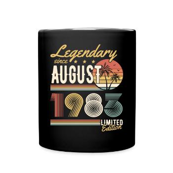 Légendaire depuis août 1983 Édition limitée - Mug uni - noir - Devant