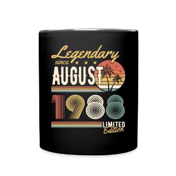 Légendaire depuis août 1988 Edition Limitée - Mug uni - noir - Devant