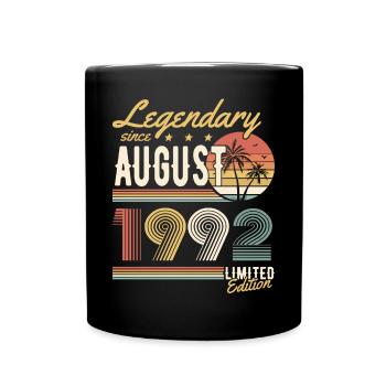 Légendaire depuis août 1992 Édition Limitée - Mug uni - noir - Devant