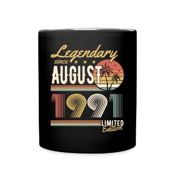 Légendaire depuis août 1991 Edition Limitée - Mug uni - noir - Devant