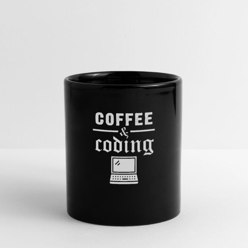 Programmer Coffee Coding Developer Computer Science Full Colour Mug