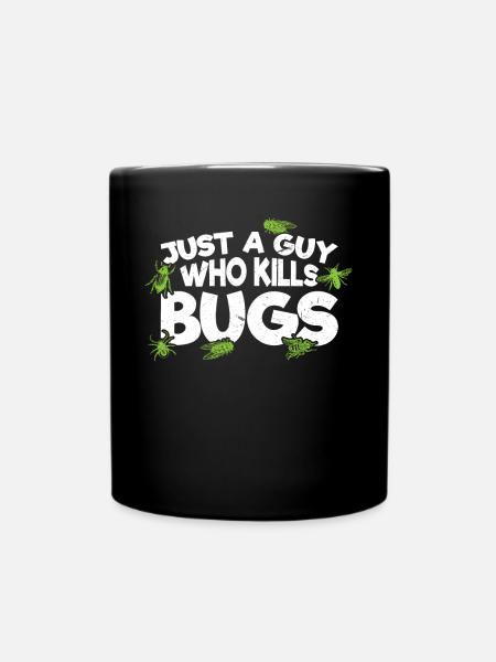 Pest Control Squad - Kammerjäger - Tasse einfarbig - Schwarz