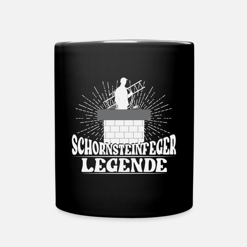 Schornsteinfeger Legende - Tasse einfarbig - Schwarz