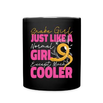 Serpent Serpent Serpent Fille Tout comme - Mug uni - noir - Devant