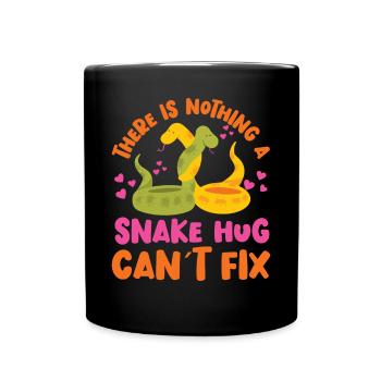 Snake Serpent There Is Nothing A - Full Colour Mug - black - Front