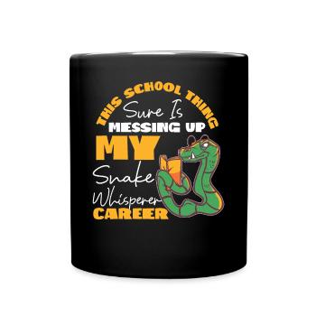Serpent Serpent Cette chose de l’école - Mug uni - noir - Devant