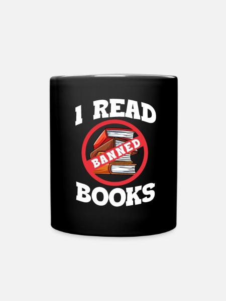 Lesen - Tasse einfarbig - Schwarz