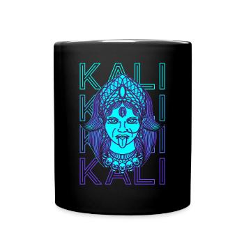 Kali Hindu Goddess Ancient Goddess Hindu Mythology - Full Colour Mug - black - Front