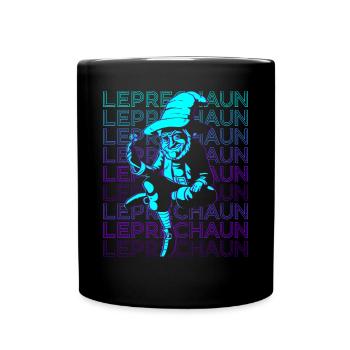 Kobold Retro - Tasse einfarbig - Schwarz - Vorne