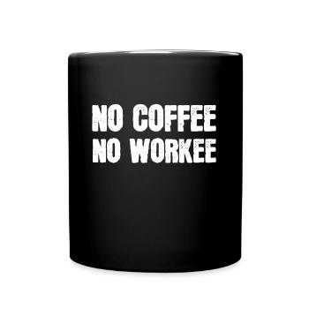 Morning Grouch Coffee Lovers Coffee Home Office Uni - Full Colour Mug - black - Front