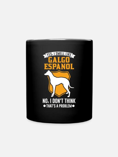 Galgo Español Regalo Galgo Galgo Español - Taza monocolor - negro