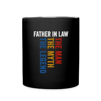 Schwiegerapa The Man of Myth the Legend - Full Colour Mug - black - Front