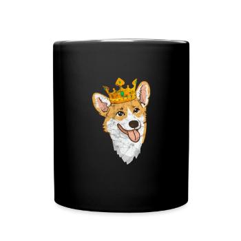Welsh Corgi Dog Dog Dog Race Cadeau - Mug uni - noir - Devant