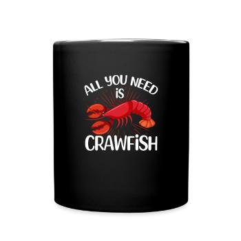 Écrevisse - Mug uni - noir - Devant