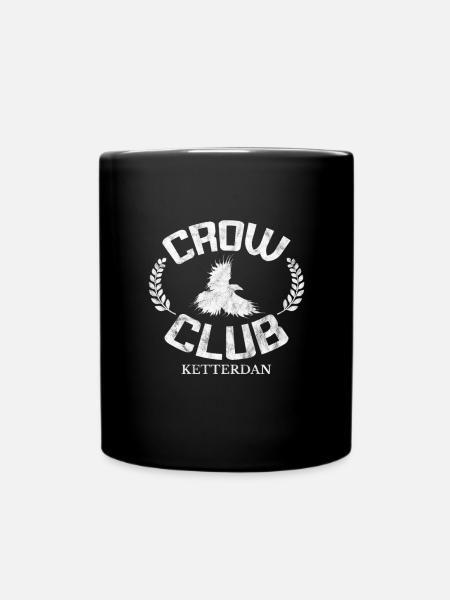 Rabe - Tasse einfarbig - Schwarz