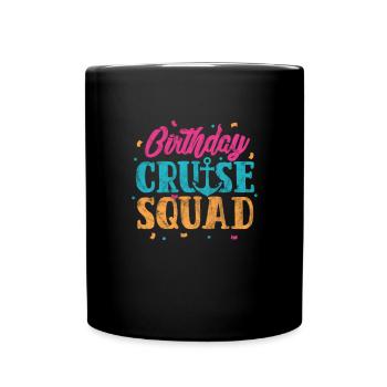 Cadeau de croisière d’anniversaire de navire de croisière - Mug uni - noir - Devant