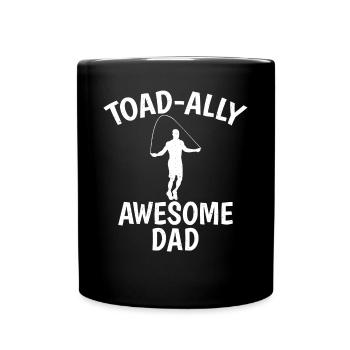 Saut à la corde pour le fitness roping - Mug uni - noir - Devant