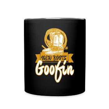 New Boots Goofin - Full Colour Mug - black - Front