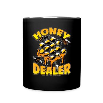 Marchand de miel Apiculteur Abeille Murmure Abeilles Abeilles Abeilles Abeille - Mug uni - noir - Devant