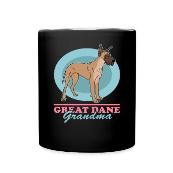 Grand Danois | Cadeau de propriétaire de chien de chien - Mug uni - noir - Devant