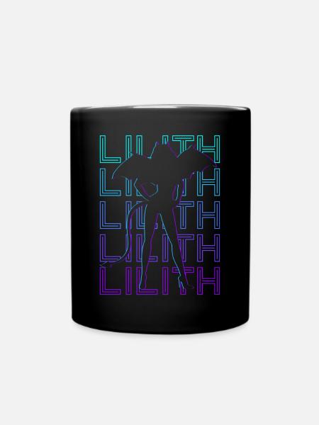 Lilith Seal Enochian Occulte Magie Satanique - Mug uni - noir