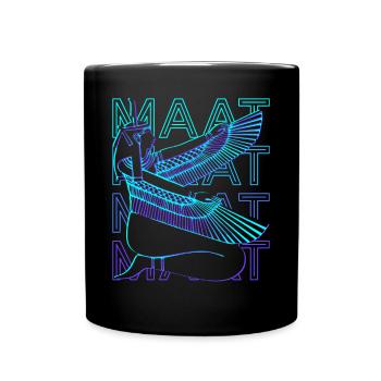 Maat Déesse égyptienne Mythologie égyptienne - Mug uni - noir - Devant