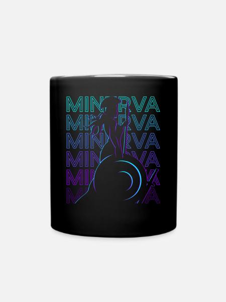 Minerva Déesse romaine Mythologie romaine - Mug uni - noir