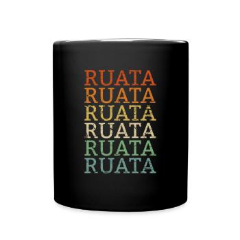 Retro Rutenfest Ravensburg Ravensburger - Tasse einfarbig - Schwarz - Vorne
