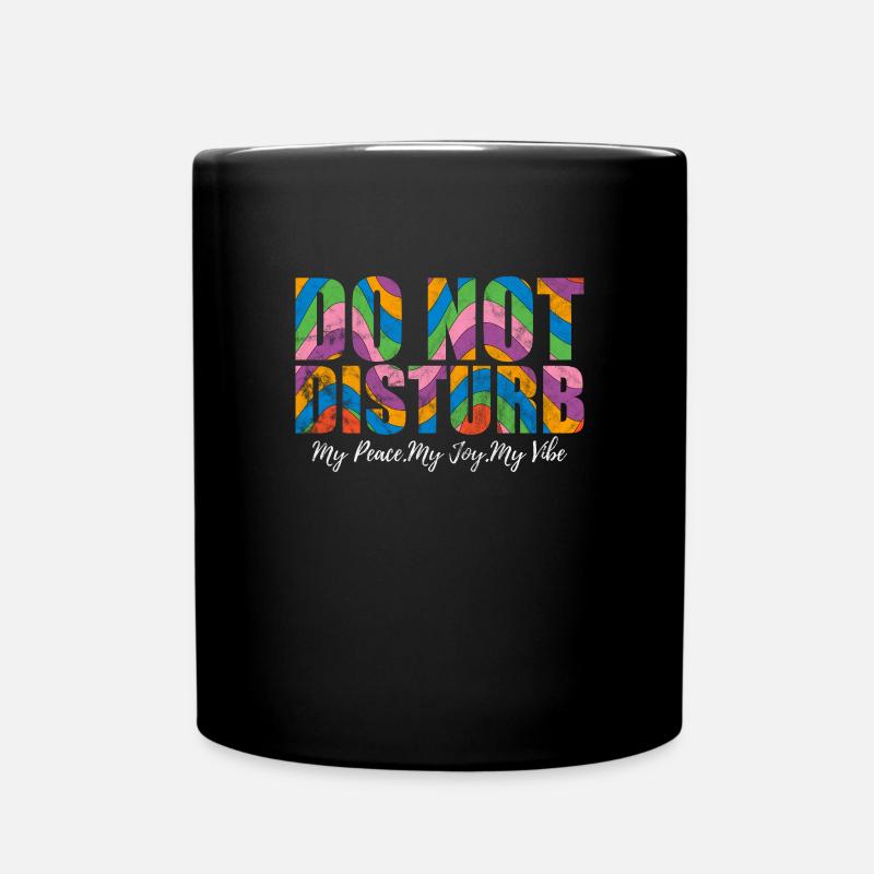 Hippy - Full Colour Mug - black