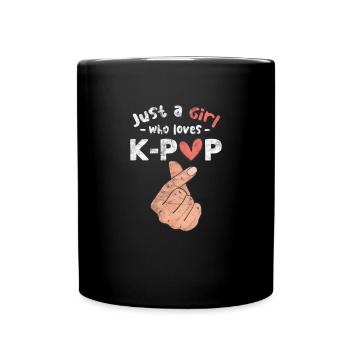 K-Pop Musique Coréenne Pop Corée Kpop Cadeau - Mug uni - noir - Devant