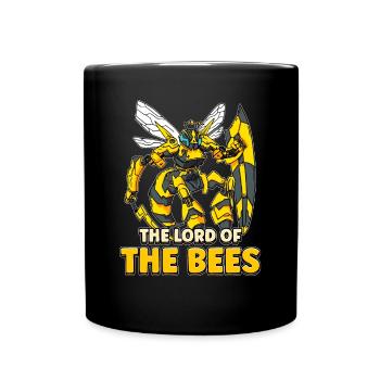 Lord of bees Beekeepers Bee whisper Bee - Full Colour Mug - black - Front