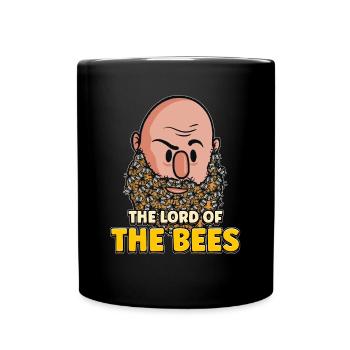 Lord of bees Beekeepers Bee whisper Bee - Full Colour Mug - black - Front