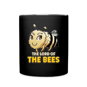 Lord of bees Beekeepers Bee whisper Bee - Full Colour Mug - black - Front