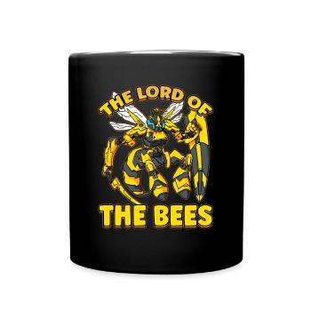 Lord of bees Beekeepers Bee whisper Bee - Full Colour Mug - black - Front