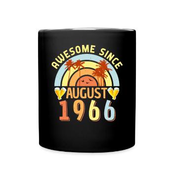 Legendary August 1966 - Full Colour Mug - black - Front