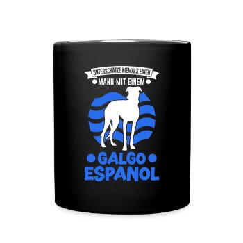Galgo Espanol Homme Lévrier Espagnol - Mug uni - noir - Devant