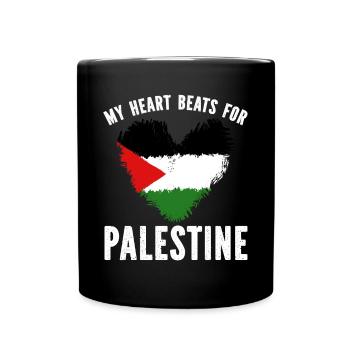 Palestine Gift Free Palestine Gaza Strip - Full Colour Mug - black - Front