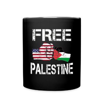 Palestine - Mug uni - noir - Devant