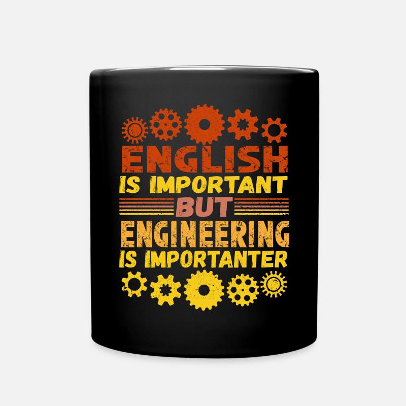 Ingénierie Ingénierie - Mug uni - noir