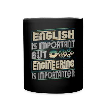 Engineering Engineering - Full Colour Mug - black - Front