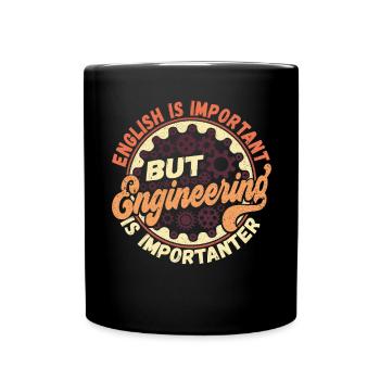Engineering Engineering - Full Colour Mug - black - Front
