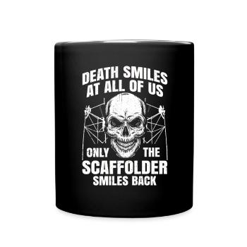 Scaffolding Builder Gift Work Occupation Construction Worker Job - Full Colour Mug - black - Front